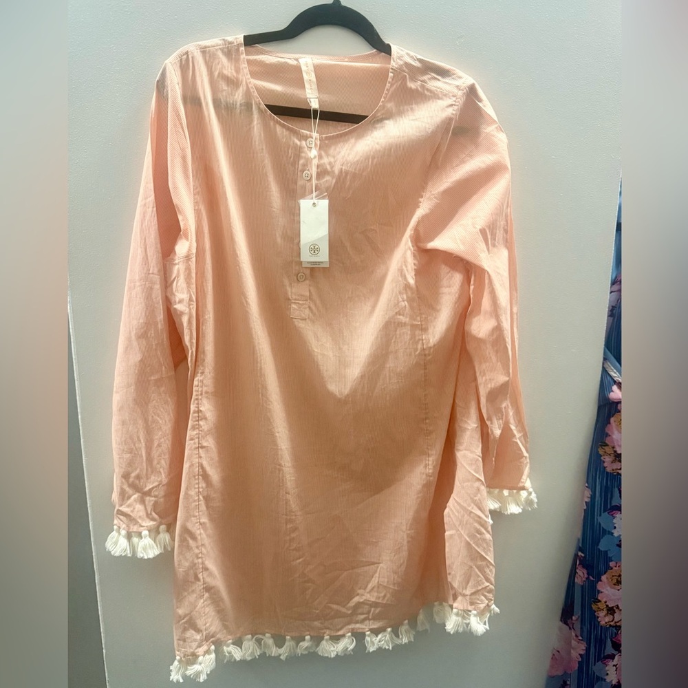 NWT striped Tory Burch tunic🌺